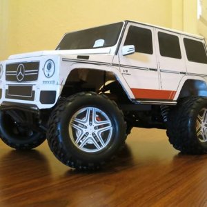 Mercede G - soukromý dárek propracovaného modelu