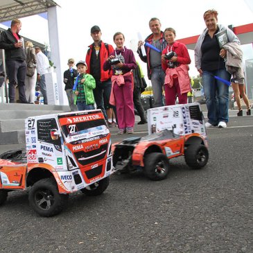 Jak to svištělo na Truck Prix Most 2017 s týmem Schwabentruck od Iveco